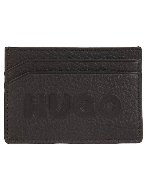Tarjetero Hugo piel para hombre