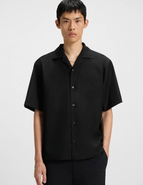 Camisa Hugo manga corta para hombre