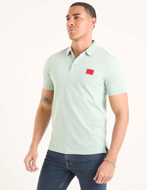 Playera tipo polo Hugo para hombre