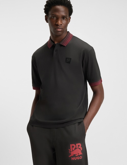 Playera tipo polo Hugo W25 para hombre