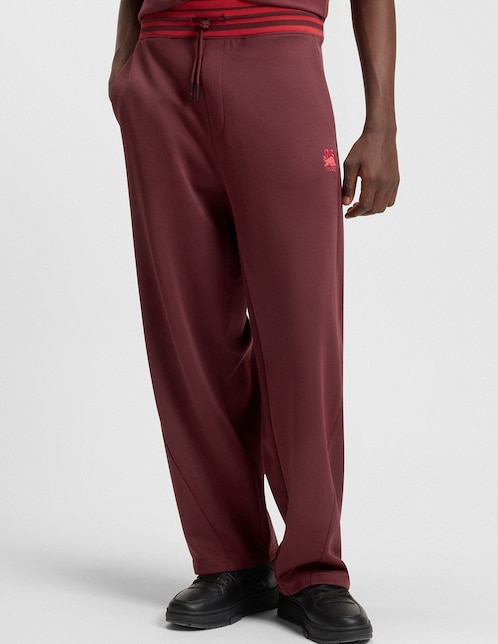 Pants regular Hugo con agujeta para hombre