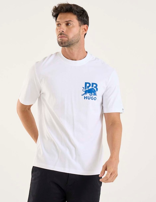 Playera cuello redondo para hombre