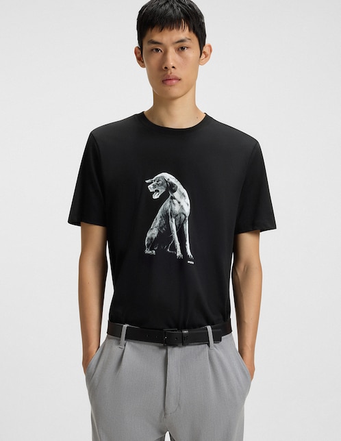 Playera HUGO cuello redondo para hombre