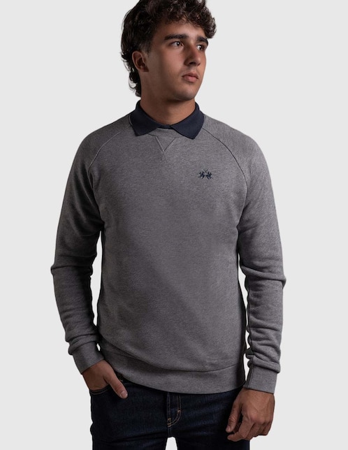 Suéter cuello redondo para hombre 1