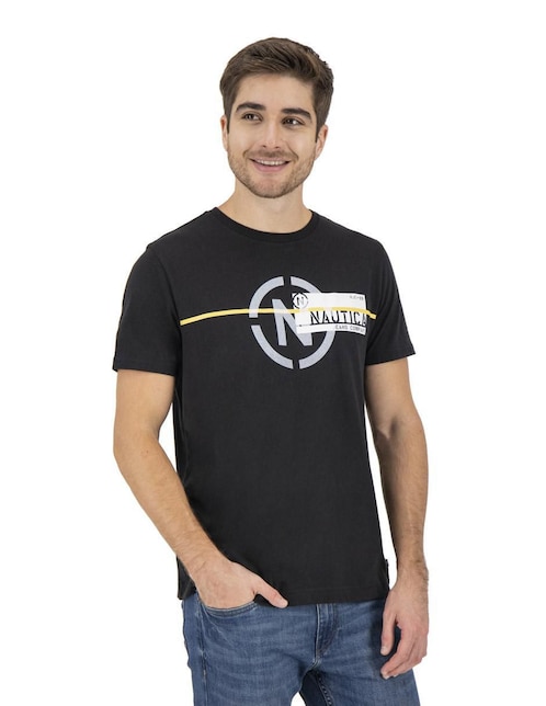 Playera cuello redondo para hombre