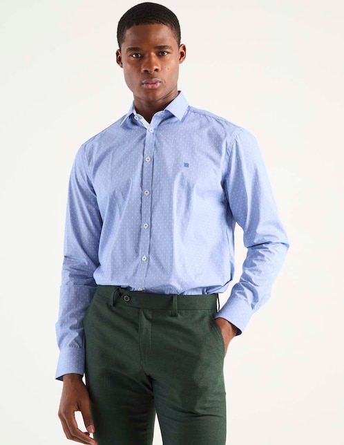 Camisa casual Givenchy de algodón manga larga para hombre