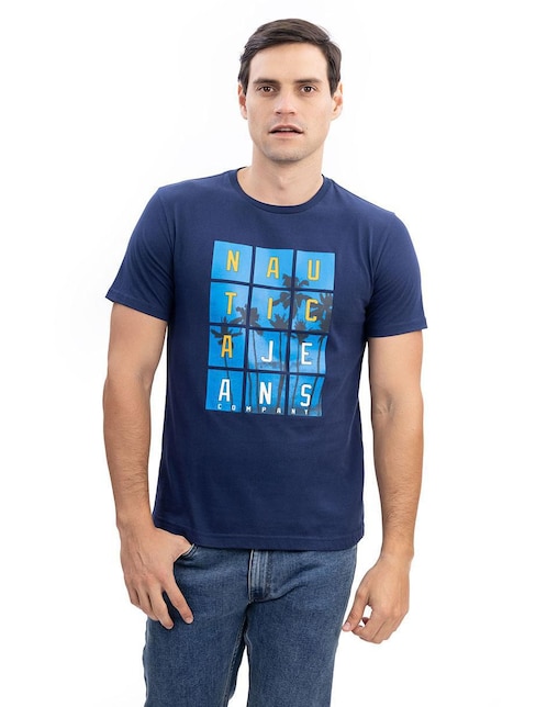 Playera cuello redondo para hombre