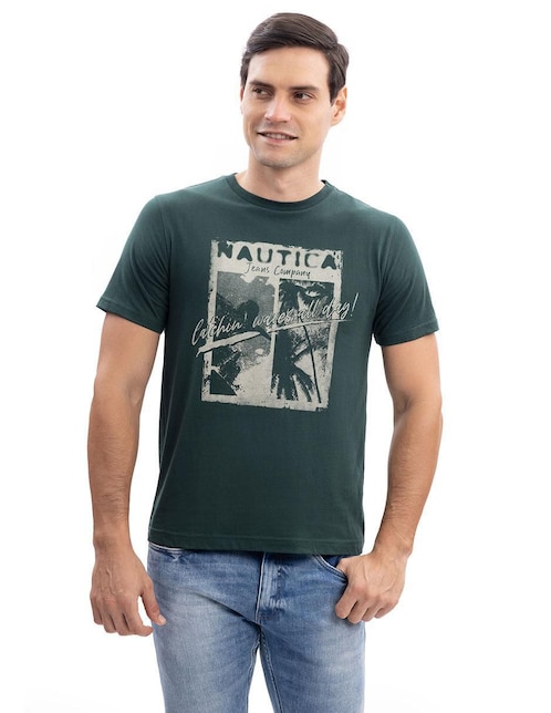 Playera cuello redondo para hombre