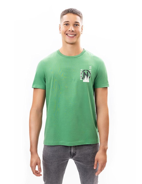 Playera Nautica Jeans cuello redondo para hombre