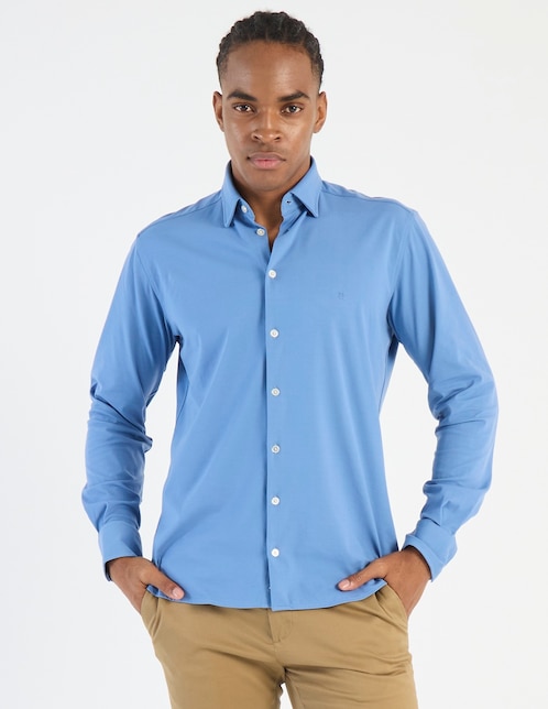 Camisa casual Givenchy de algodón manga larga para hombre