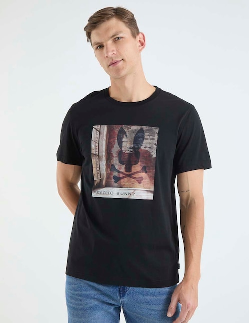 Playera cuello redondo para hombre 1