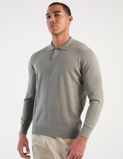 SUETER SCAPPINO SWMO0, XG, VERDE OLIVO