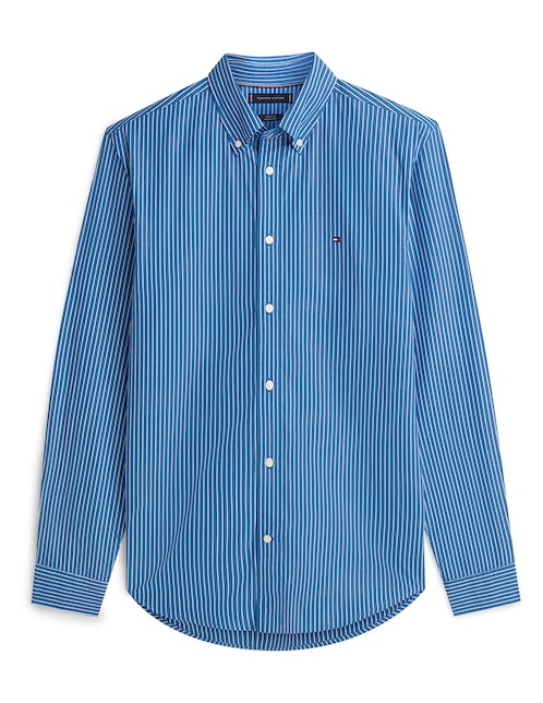 Camisa casual Tommy Hilfiger de algodón manga larga para hombre