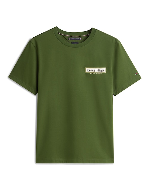 Playera cuello redondo para hombre 1