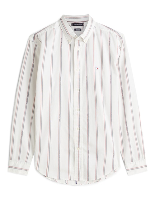Camisa casual de algodón manga larga para hombre 1