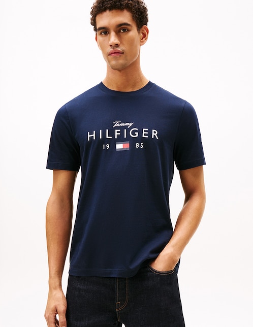 Playera cuello redondo para hombre 1