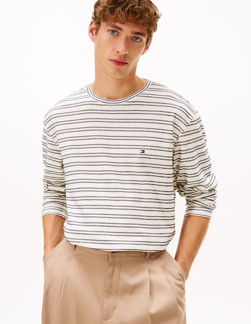 Playera cuello redondo para hombre 1