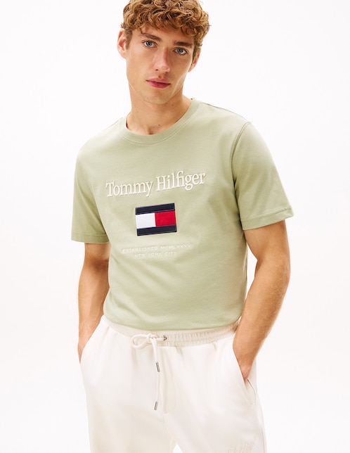 Playera cuello redondo para hombre 1