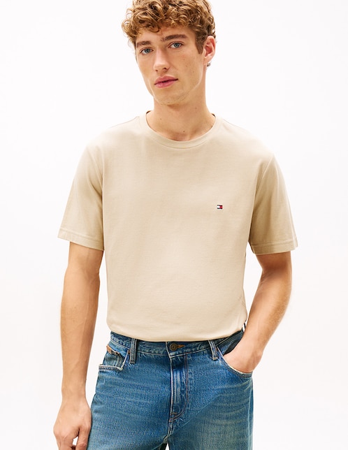 Playera cuello redondo para hombre 1