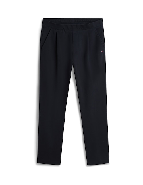 Pants regular con jareta para hombre 1