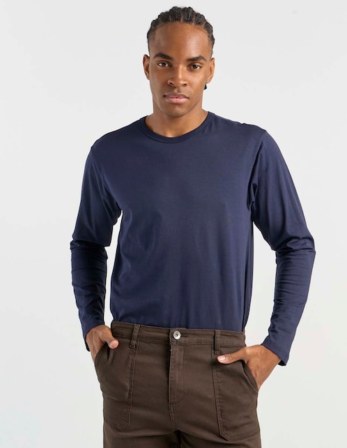 Playera Scappino cuello redondo para hombre