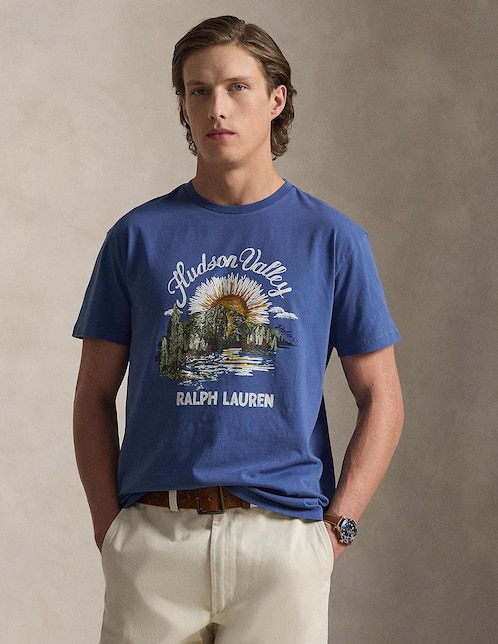 Playera Polo Ralph Lauren cuello redondo para hombre