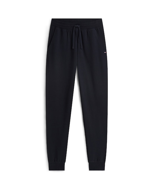Pants regular con jareta para hombre 1
