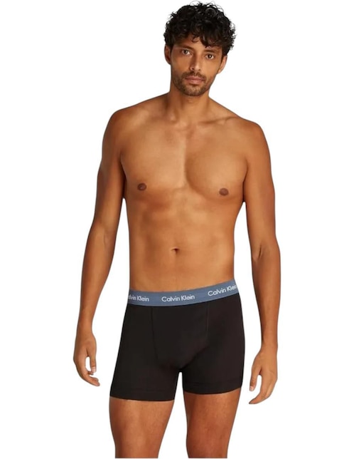 Bóxer brief Calvin Klein de algodón para hombre 3 piezas