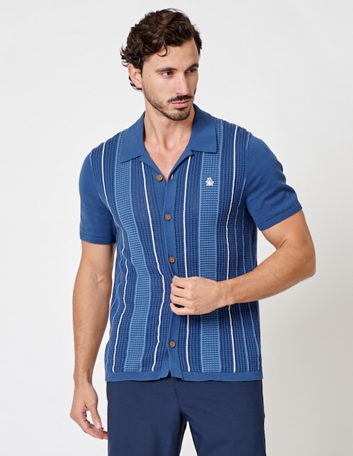 Camisa casual Original Penguin de algodón para hombre
