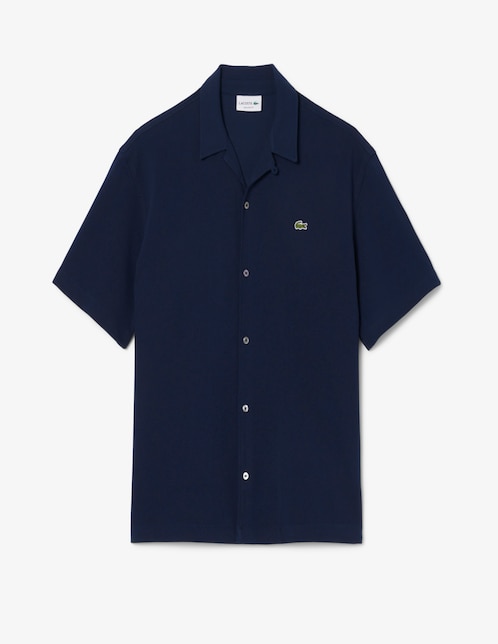 Camisa casual de algodón manga corta para hombre 1