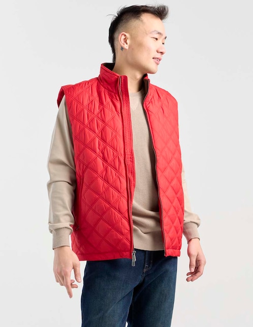 Chaleco Brooks Brothers capitonado para hombre