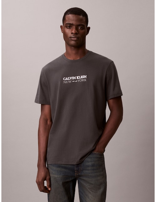 Playera cuello redondo para hombre 1