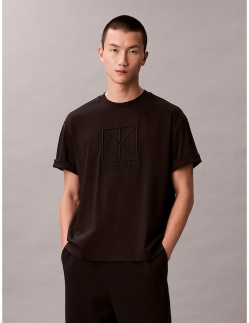 Playera cuello redondo para hombre 1