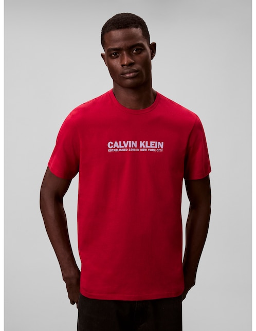 Playera cuello redondo para hombre 1