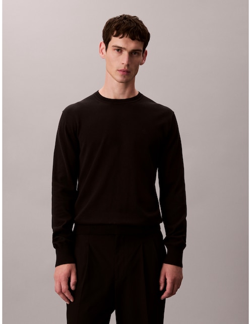 Suéter cuello redondo para hombre 1