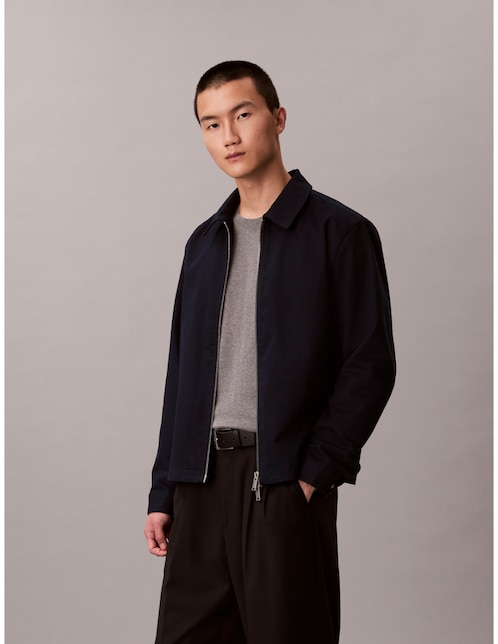 Chamarra casual Calvin Klein con bolsillos para hombre