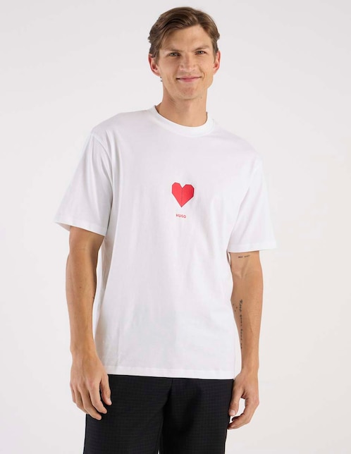 Playera Hugo cuello redondo para hombre