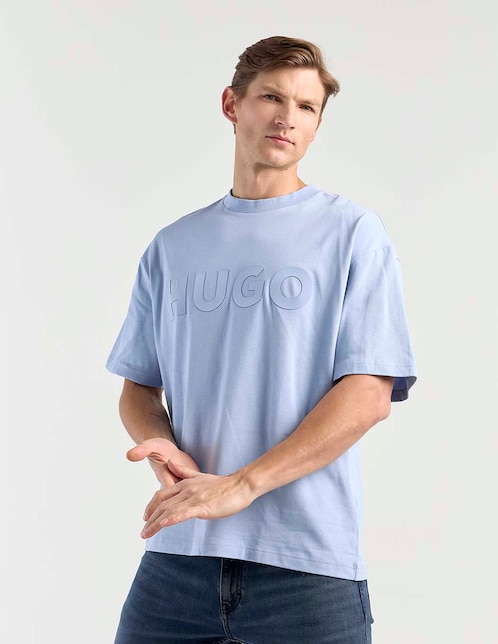 Playera Hugo cuello redondo para hombre