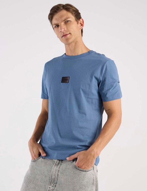 Playera Hugo cuello redondo para hombre