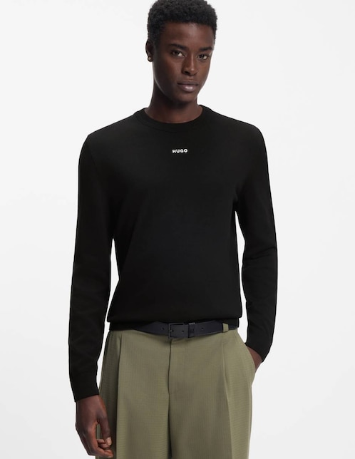 Suéter cuello redondo para hombre 1