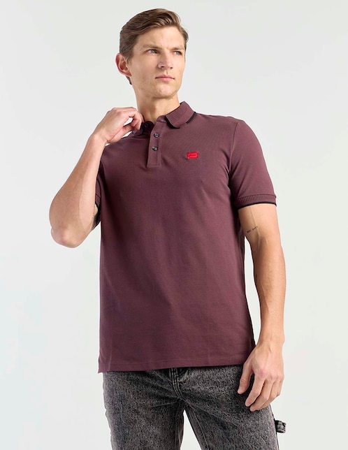 Playera tipo polo Hugo para hombre