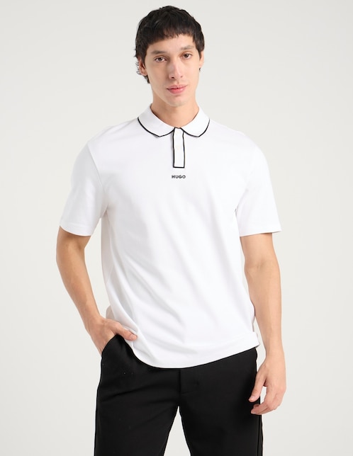 Playera tipo polo Hugo para hombre