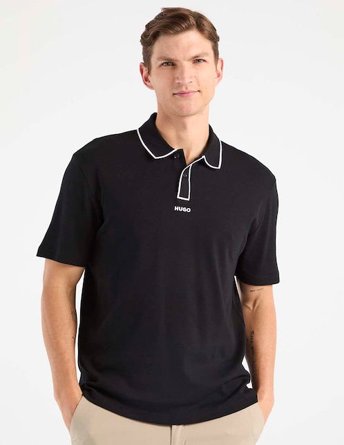 Playera tipo polo Hugo para hombre