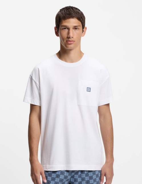 Playera Hugo cuello redondo para hombre