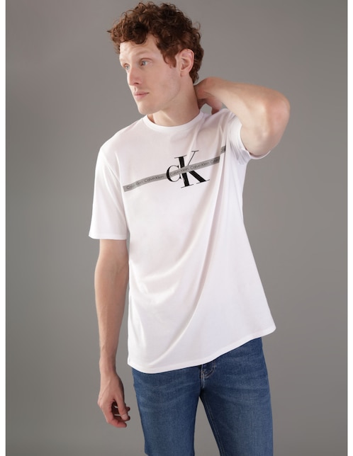 Playera SS Graphic Tee cuello redondo para hombre 1