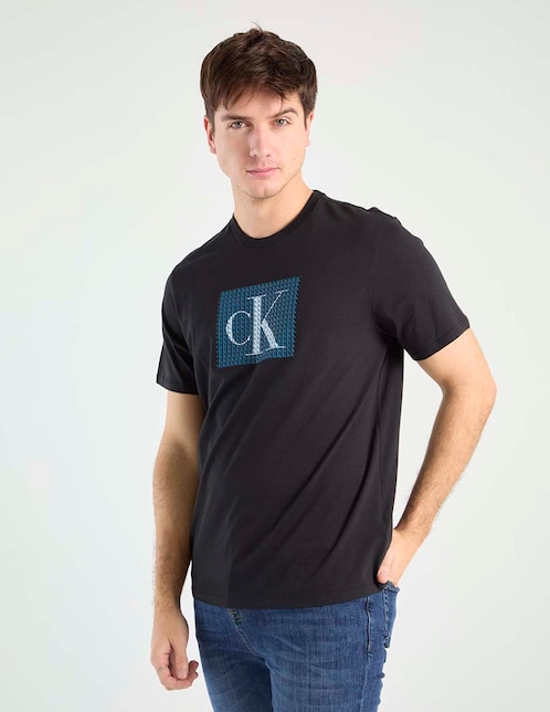 Playera cuello redondo para hombre 1