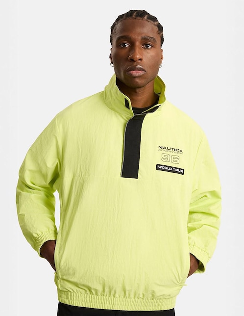 Chamarra casual Nautica Competition con bolsillos para hombre