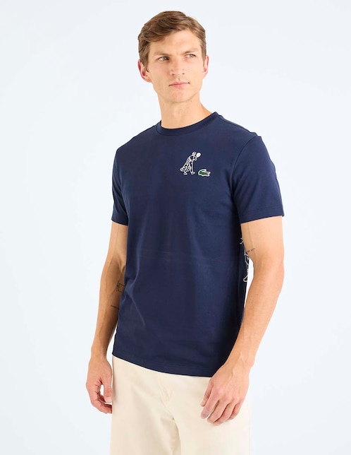 Playera cuello redondo para hombre 1