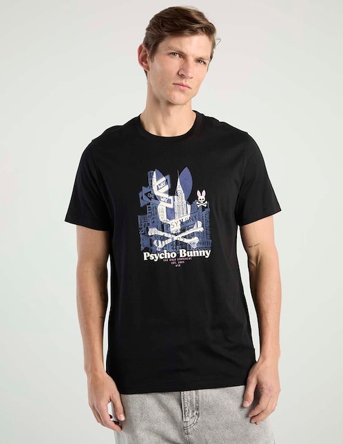 Playera cuello redondo para hombre 1