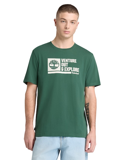 Playera Timberland cuello redondo para hombre